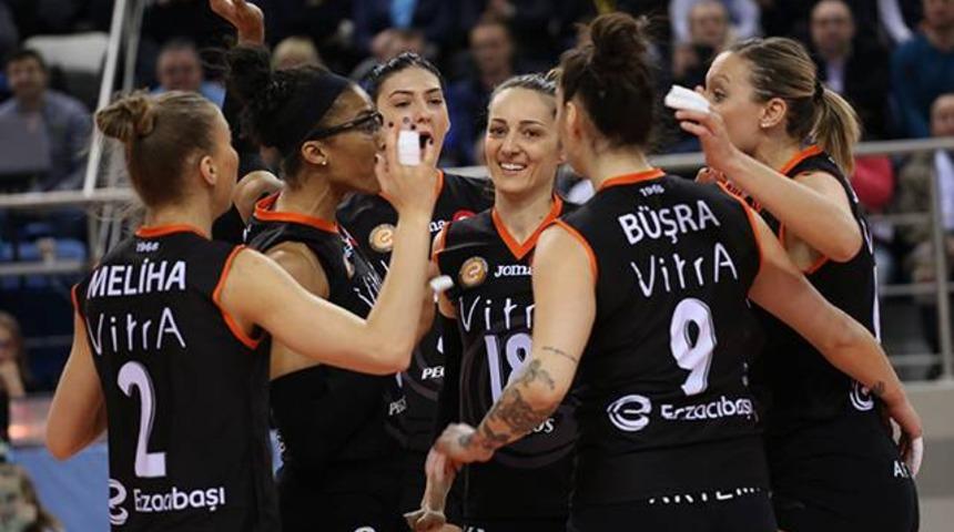 Eczacıbaşı VitrA Avrupa şampiyonluğuna göz kırptı!