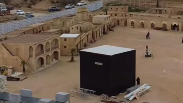 Gebze’de Mekke temalı platoya yoğun ilgi! Ziyaretçi akınına uğradı