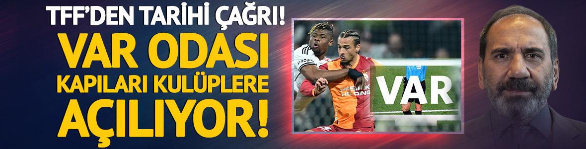 Mecnun Otyakmaz'dan flaş s&ouml;zler! VAR odası kapıları kul&uuml;plere a&ccedil;ılıyor