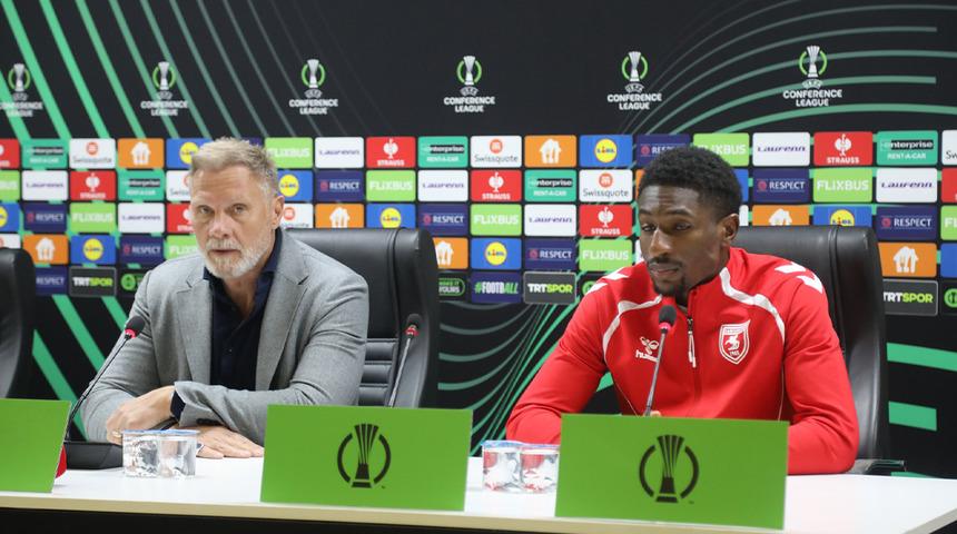 Samsunspor hocası Thorsten Fink Vallecano ma&ccedil;ı &ouml;ncesi a&ccedil;ıkladı! "Tekrar bir tarih yazabiliriz"