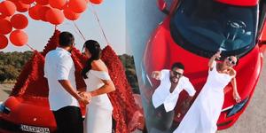 Dilan Polat ve Engin Polat'ın meşhur Ferrari'si satışa &ccedil;ıktı! İlan yayıldı