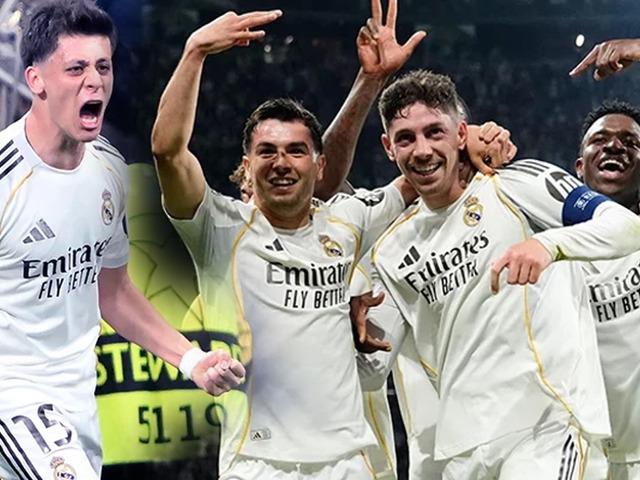 Real Madrid, Şampiyonlar Ligi'nde şov yaptı!