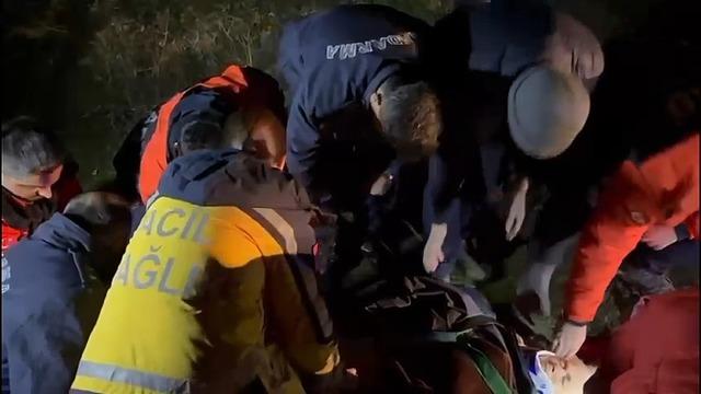 Ormanda kaybolan yaşlı kadın baygın halde bulundu