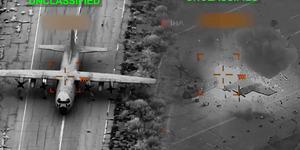 ABD paylaştı! Film sahnelerini aratmayan g&ouml;r&uuml;nt&uuml;ler: "İran hava g&uuml;c&uuml;n&uuml; kaybediyor"