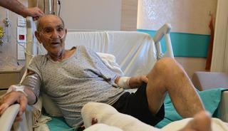 Tıkalı lavaboyu a&ccedil;maya &ccedil;alıştı, kimyasal bacağını yaktı!