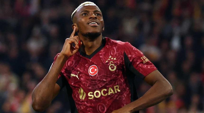 Galatasaray'da 5 Milyon Euro'luk tarihi primin sırrı ortaya &ccedil;ıktı! Soyunma odasında &Ouml;zbek ile Osimhen arasında efsane konuşma