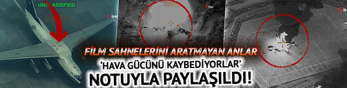 ABD paylaştı! Film sahnelerini aratmayan g&ouml;r&uuml;nt&uuml;ler: "İran hava g&uuml;c&uuml;n&uuml; kaybediyor"