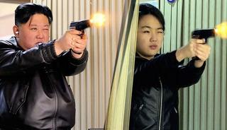 Herkes yapay zeka sandı ama değil! D&uuml;nya Kim Jong-Un ve k&uuml;&ccedil;&uuml;k kızının atış talimini konuşuyor