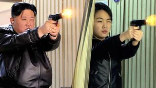 Herkes yapay zeka sandı ama değil! Dünya Kim Jong-Un ve küçük kızının atış talimini konuşuyor