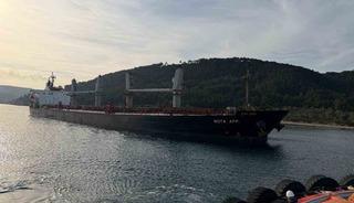 &Ccedil;anakkale Boğazı&rsquo;nda makina arızası nedeniyle karaya oturan gemi kurtarıldı