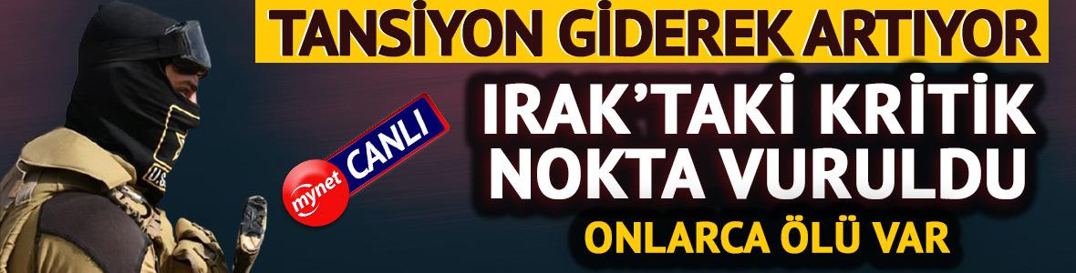 CANLI |Haşdi Şabi'nin Irak'taki karargahı vuruldu!