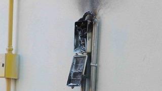 Bafra’da korkutan yangın