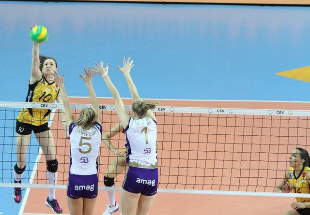 VakıfBank, CEV Şampiyonlar Ligi'nde yarı finale yükseldi