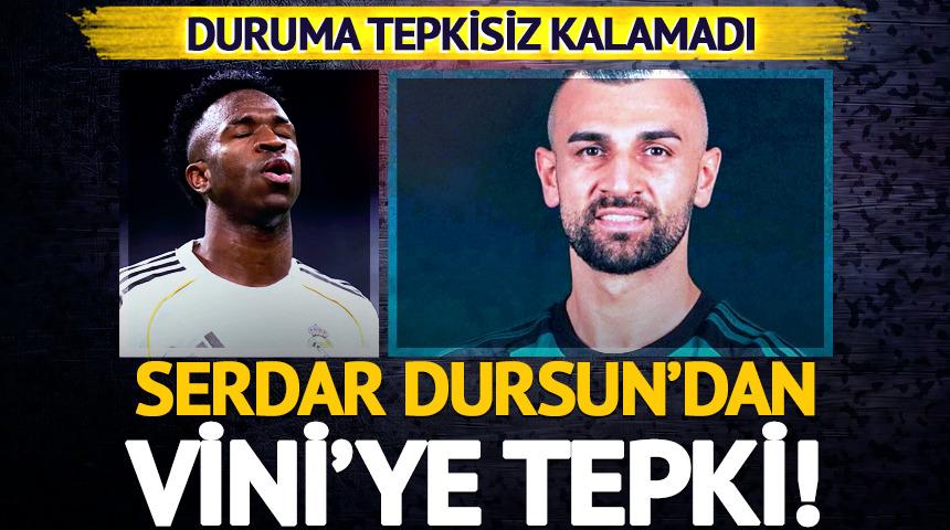 Devler Ligi'nde Serdar Dursun r&uuml;zgarı! Vinicius Junior onun stilini denedi, eline y&uuml;z&uuml;ne bulaştırdı...