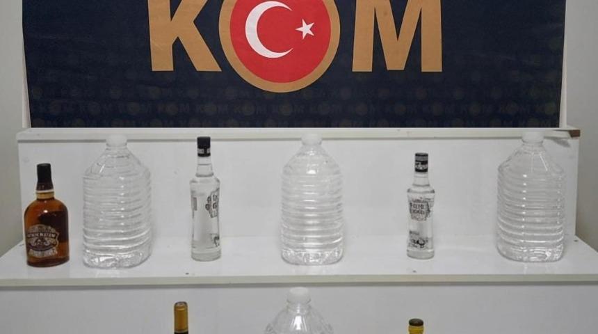 Kırşehir&rsquo;de ka&ccedil;ak alkol ele ge&ccedil;irildi