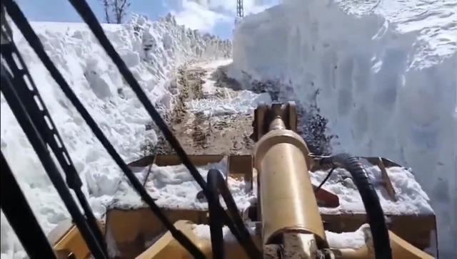 Bing&ouml;l&rsquo;de karla m&uuml;cadele &ccedil;alışmaları s&uuml;r&uuml;yor 1