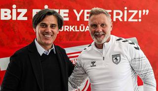 A Milli Takım Teknik Direkt&ouml;r&uuml; Montella, Samsunspor&rsquo;u ziyaret etti