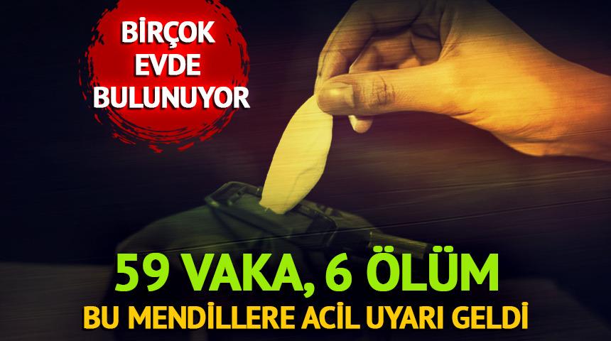 Bir&ccedil;ok evde bulunuyor: Islak mendil kullanımından 6 kişi &ouml;ld&uuml;!