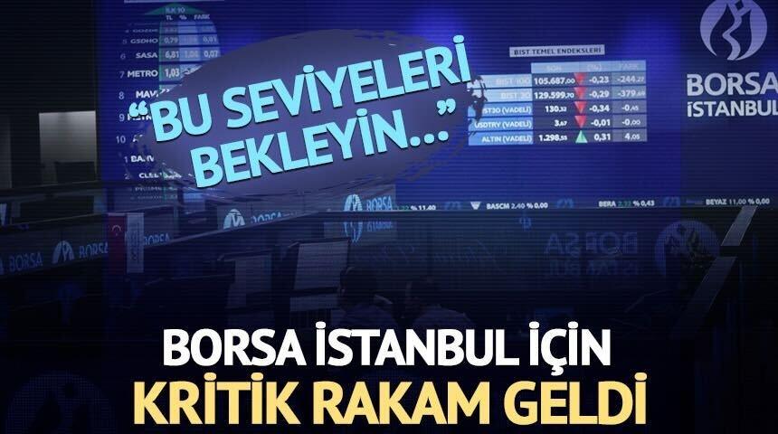 Borsa İstanbul i&ccedil;in kritik rakam geldi: &ldquo;Bu seviyeleri bekleyin&hellip;&rdquo;