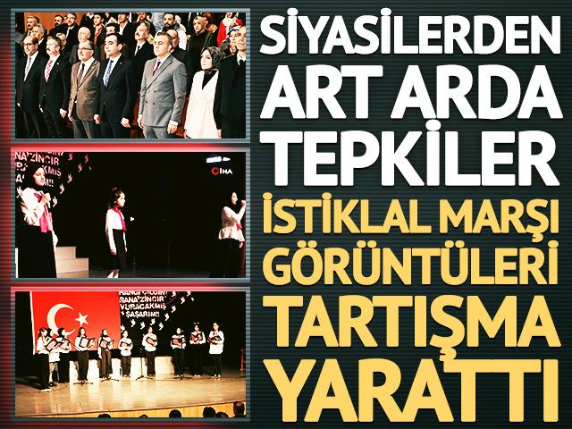 'Arap&ccedil;a' İstiklal Marşı tepki topladı: Karaman'daki g&ouml;r&uuml;nt&uuml;ler tartışmaların fitilini ateşledi