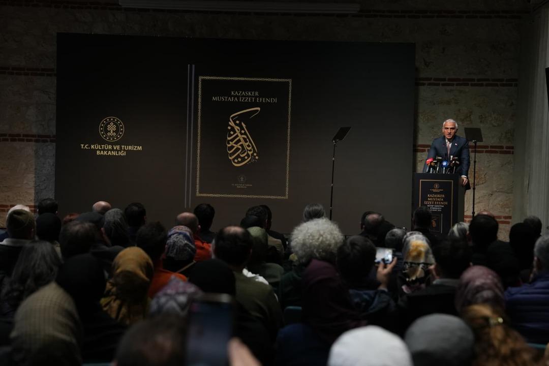 Bakan Ersoy: "K&uuml;lt&uuml;r tarihimizdeki ustaları yaşatmak minnet borcumuzdur" 2