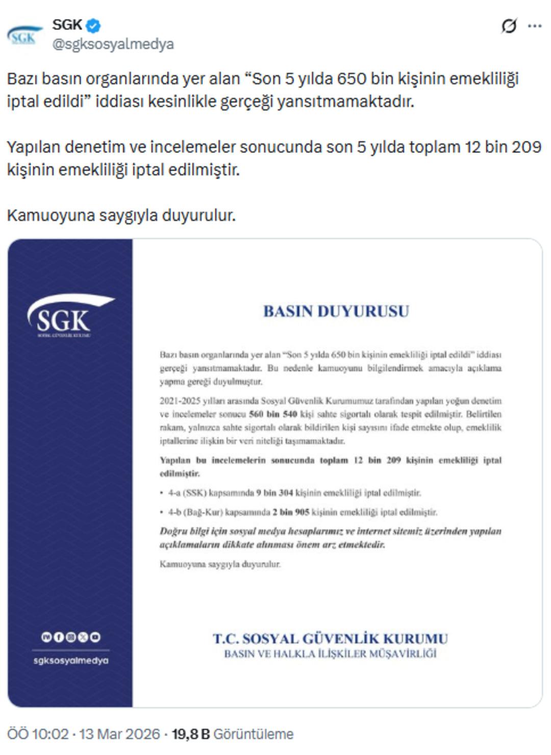 SGK y&uuml;zbinlerce emekliyi radara aldı! Binlerce kişi artık aylık alamayacak 3