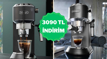 &Ccedil;ok satanlarda 1 numara: Delonghi kahve makinesinde indirim başladı