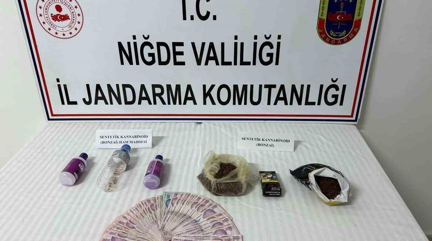 Niğde&rsquo;de uyuşturucu operasyonu: 1 g&ouml;zaltı