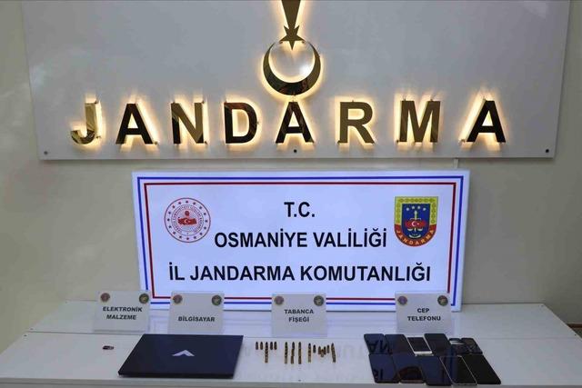 Osmaniye&rsquo;de ter&ouml;r operasyonunda 3 tutuklama 3