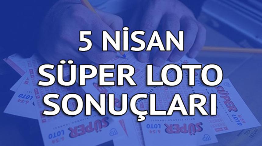 Süper Loto sonuçları 5 Nisan: Devre devam!