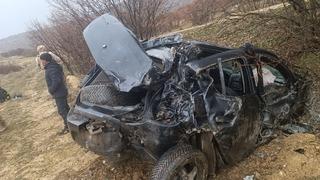 Mardin'de devrilen otomobilde 5 kişi yaralandı