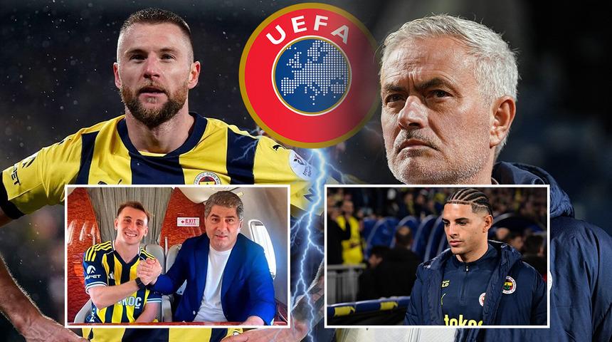 Fenerbah&ccedil;e'ye şok UEFA raporu! 4 isim i&ccedil;in acil savunma istendi iddiası