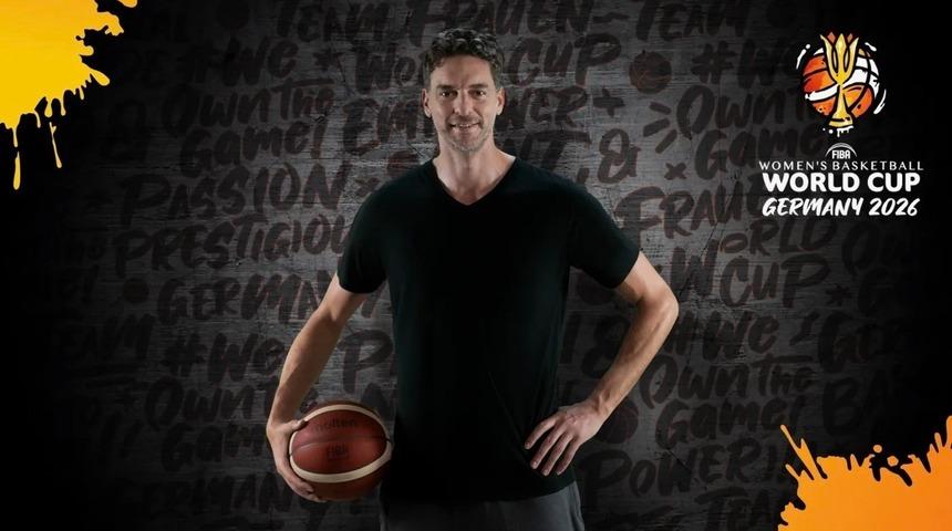 Pau Gasol, FIBA Kadınlar Basketbol D&uuml;nya Kupası 2026 K&uuml;resel El&ccedil;isi oldu