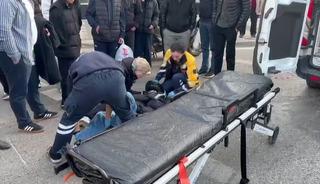 İstanbul'da motosiklet kaza yaptı! Yaralılar var