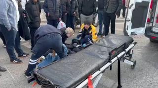 İstanbul'da motosiklet kaza yaptı! Yaralılar var