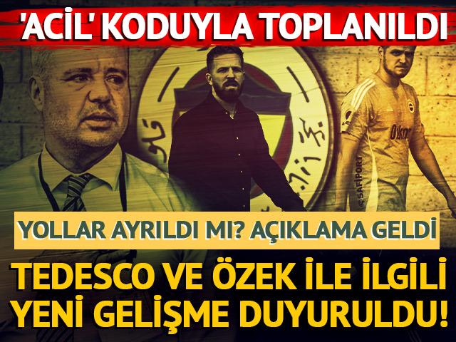 Karag&uuml;mr&uuml;k şoku F.Bah&ccedil;e'de 'Acil' kodlu toplantı getirdi!