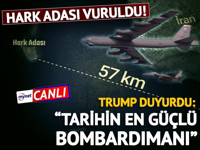  SON DAKİKA | Savaşın 15. g&uuml;n&uuml;! ABD, Hark Adası'nı bombaladı, İran'dan 'petrol' a&ccedil;ıklaması geldi