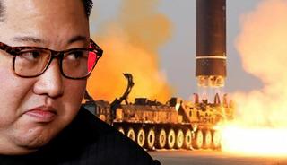 Orta Doğu'daki savaşa girmek i&ccedil;in can atıyordu! Kim Jong-Un'dan &ccedil;arpıcı hamle: 10 balistik f&uuml;ze fırlattı!