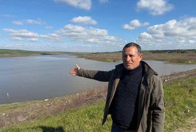 Dip seviyeyi g&ouml;ren T&uuml;rkmenli Barajı ndaki doluluk y&uuml;zde 11 e y&uuml;kseldi 6