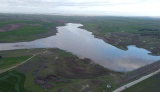 Dip seviyeyi g&ouml;ren T&uuml;rkmenli Barajı'ndaki doluluk y&uuml;zde 11'e y&uuml;kseldi