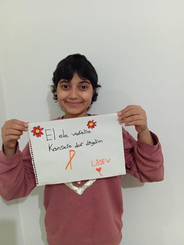 Kanseri yenen Zeynep ten hastalara  umut  mektubu 7