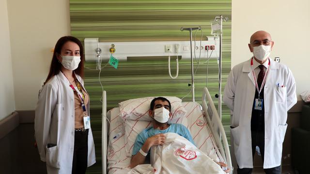 2 &ccedil;ocuk babası Emin, kadavradan alınan b&ouml;brekle hayata tutundu 4