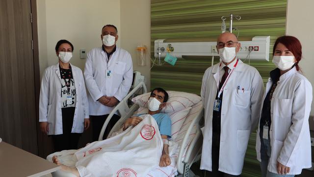 2 &ccedil;ocuk babası Emin, kadavradan alınan b&ouml;brekle hayata tutundu 1