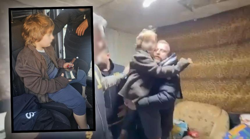 Film gibi olay: T&uuml;rk baba oğlunu Alman annesinden ka&ccedil;ırıp 7 yıl harabe evde sakladı! Dışarı bile &ccedil;ıkarmamışlar...