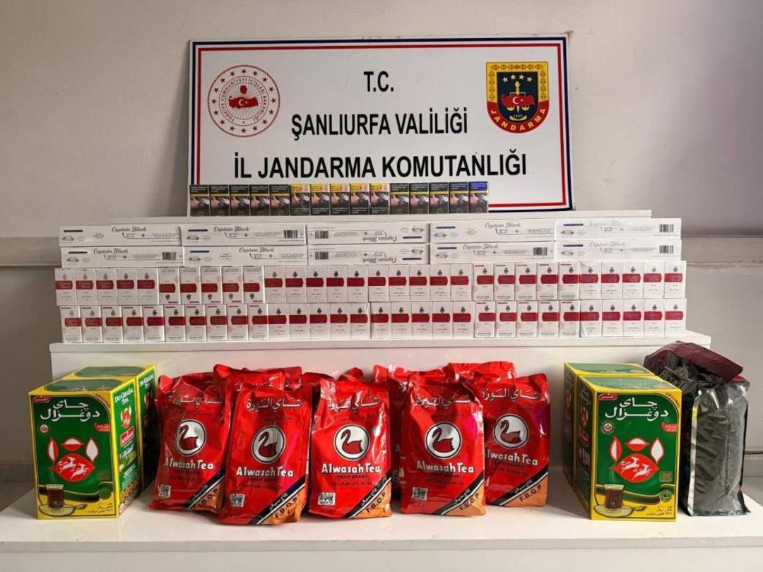 Şanlıurfa da 5 bin 700 paket g&uuml;mr&uuml;k ka&ccedil;ağı sigara ele ge&ccedil;irildi 2