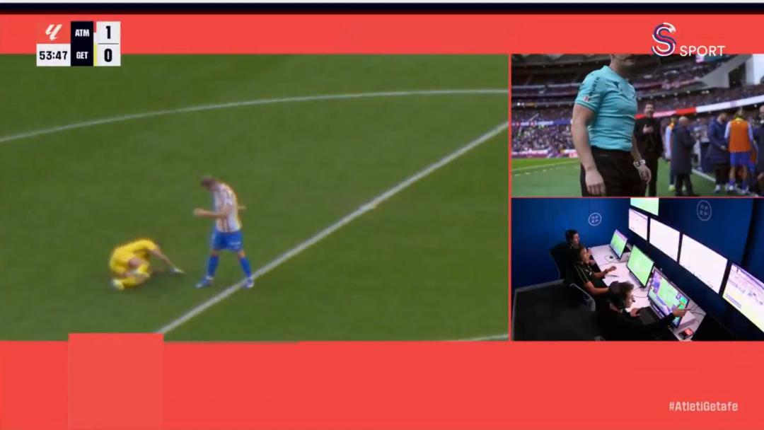 İspanya bu g&ouml;r&uuml;nt&uuml;leri konuşuyor! A.Madrid li S&ouml;rloth u şoke eden m&uuml;dahale 2