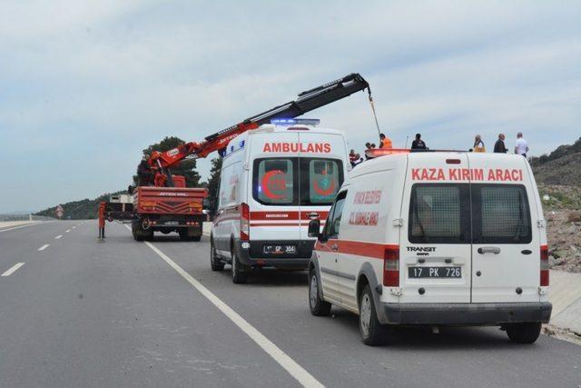 Çanakkale’de feci kaza: 1 ölü, 2 yaralı