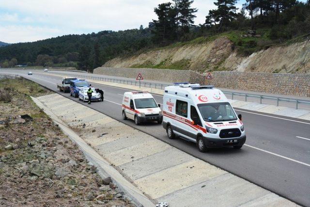 Çanakkale’de feci kaza: 1 ölü, 2 yaralı