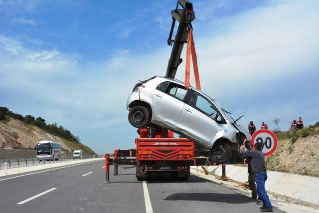 Çanakkale’de feci kaza: 1 ölü, 2 yaralı