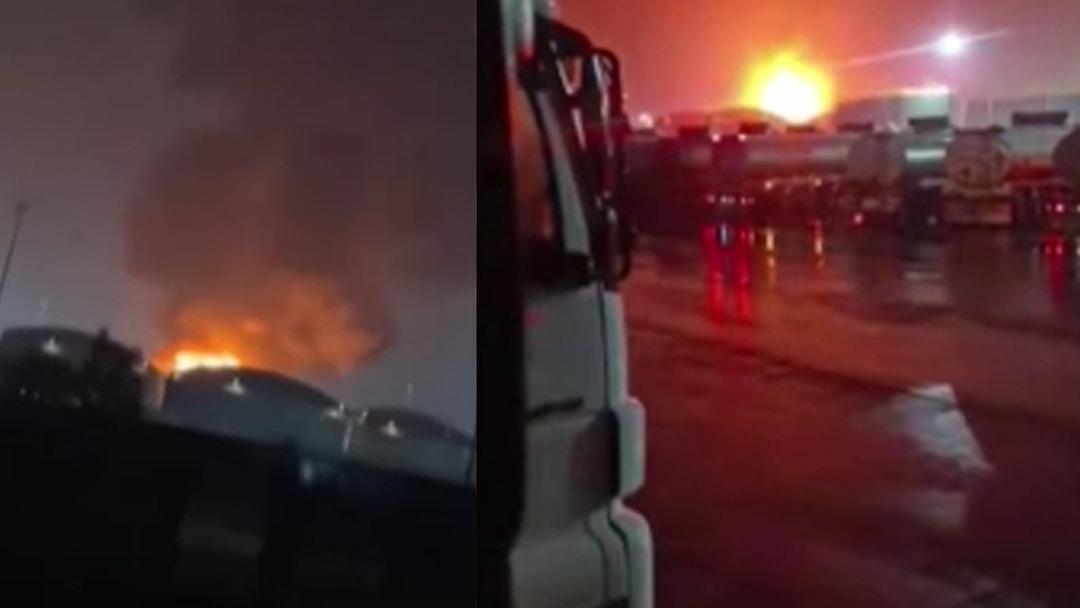 Orta Doğu da gerilim artıyor: Erbil de petrol rafinerisine İHA saldırısı 1